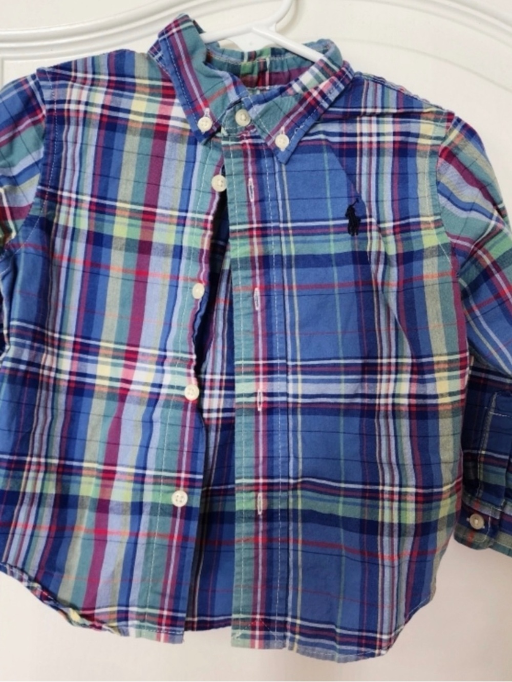 Polo by Ralph Lauren Boys' Multi-Color Plaid Button-Down Shirt
